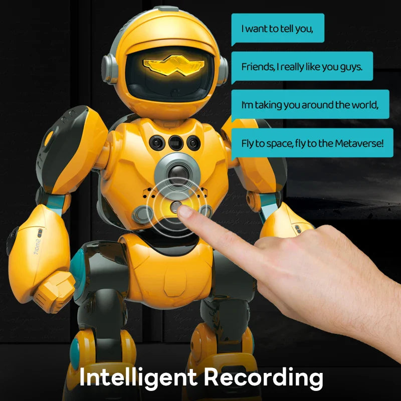 Remote Control Space Robot Toy with Gesture Induction