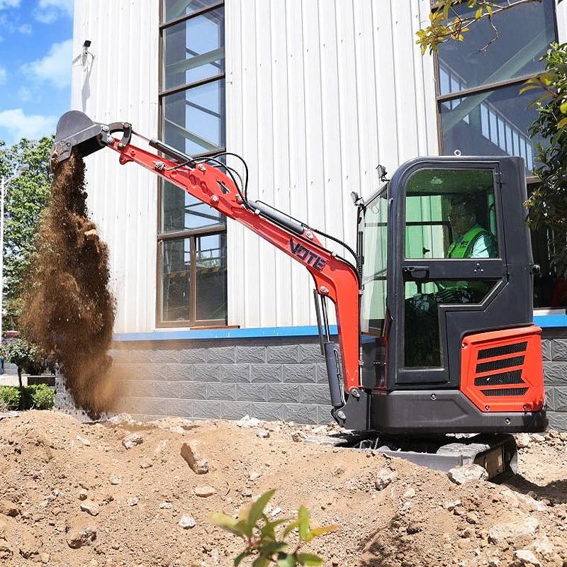 High-Quality 1-Ton Mini Excavator for Home