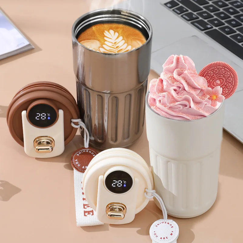 450ml Intelligent Temperature Display Coffee Cup