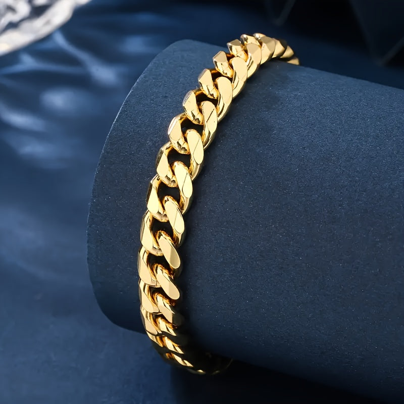 Stylish And Versatile Golden Bracelet for Men