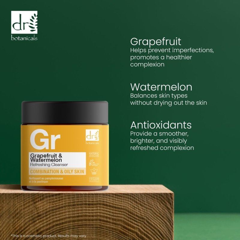 Grapefruit & Watermelon Refreshing Cleanser 60ml