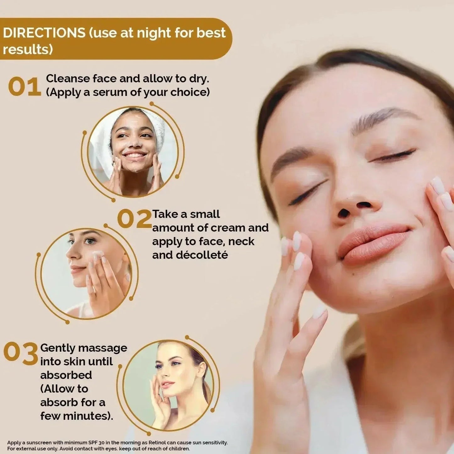 Ammuri Beauty Q10 Face Cream & Advance Retinol 2.5% Cream