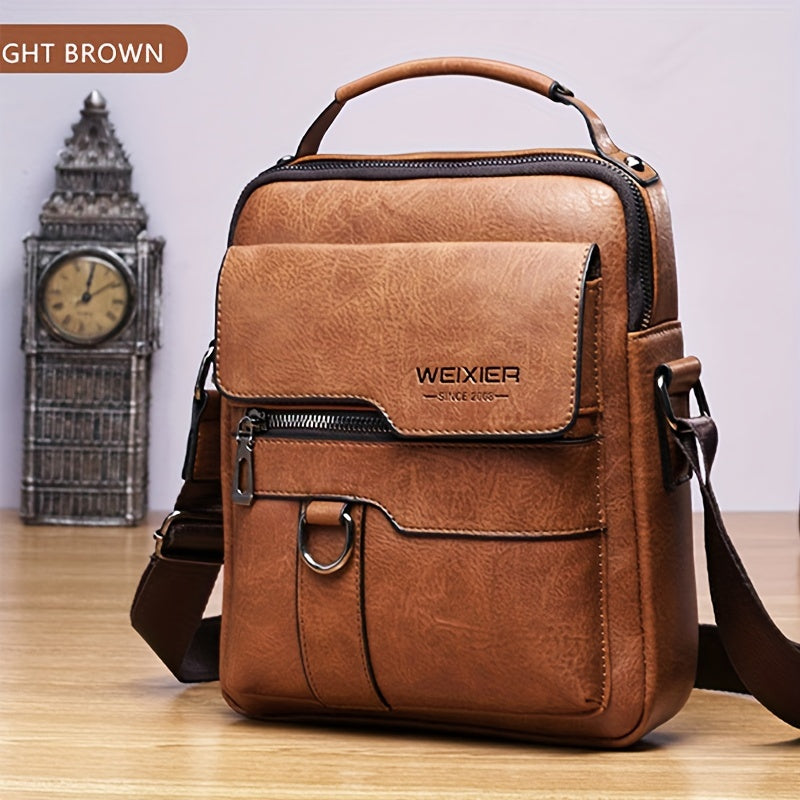 Men's Genuine Leather Crossbody Bag Shoulder Bags