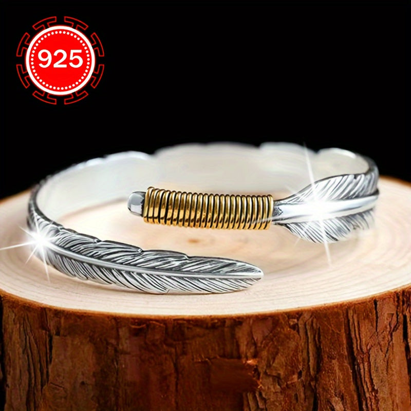 Silver Low Allergy Fashion Open Bangle