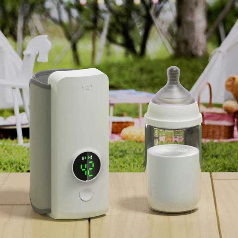 Smart Feeding On the Go – Cordless Baby Bottle Warmer for Modern Parents