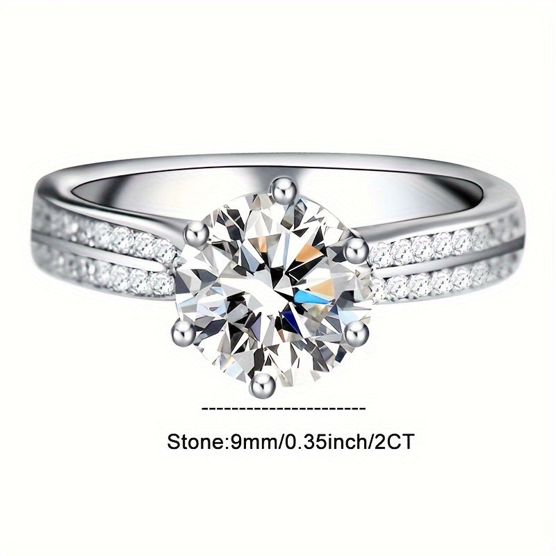 Carat Simulated Diamond Ring