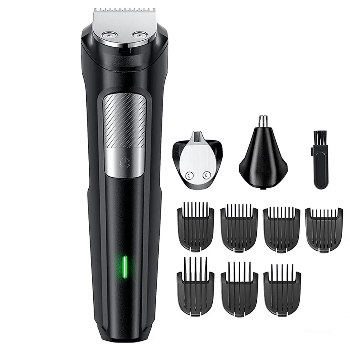 Men's Grooming Kit with Cordless Rechargeable Beard Trimmer