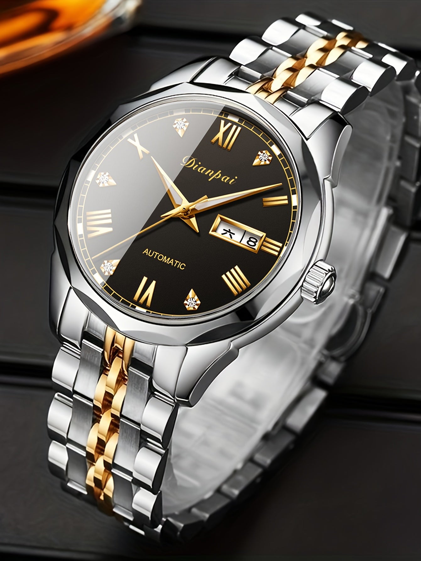 Dianpai Men'S Luxury Fashion Automatic Mechanical Watch