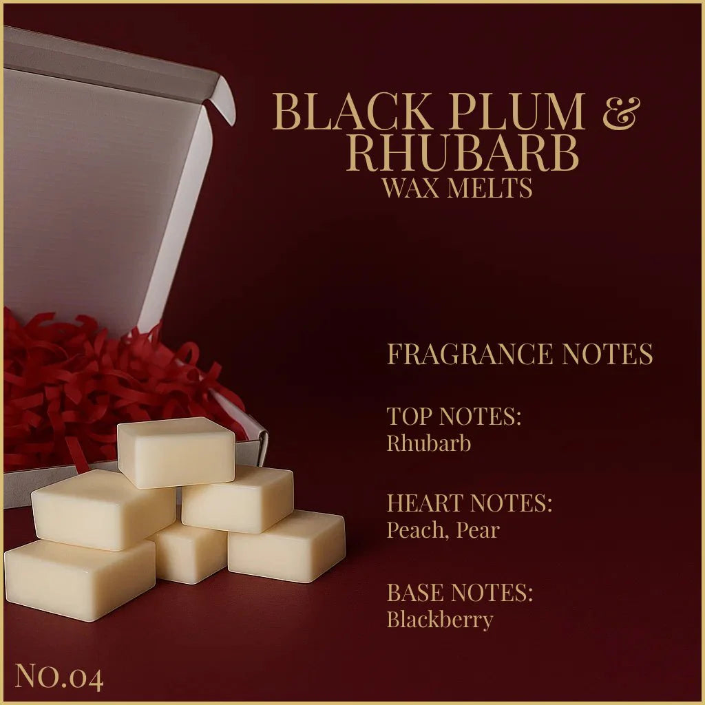 Black Plum & Rhubarb - Wax Melts 65g
