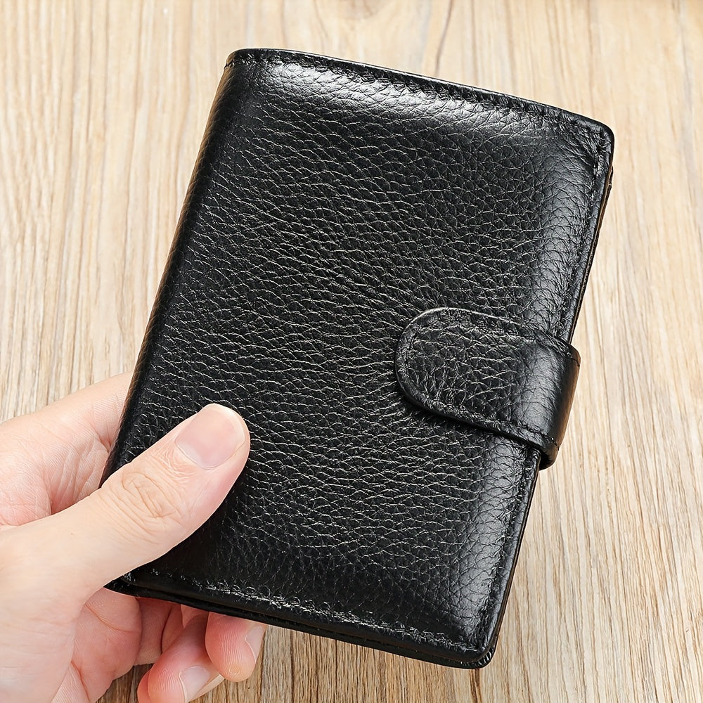 NIUCUNZH Men's Genuine Leather Wallet