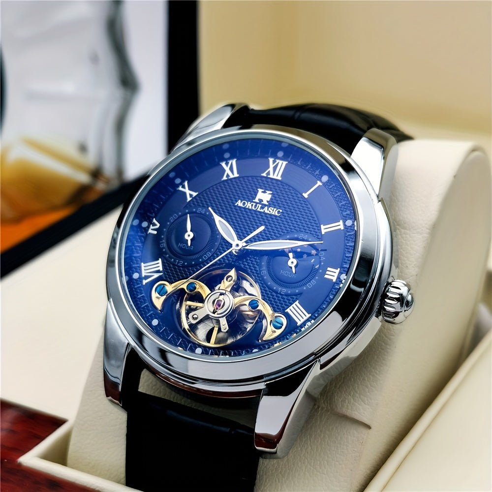 Automatic Tourbillon Mechanical Watch