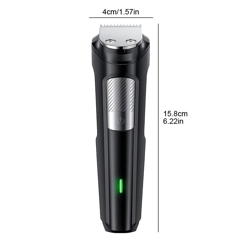 Men's Grooming Kit with Cordless Rechargeable Beard Trimmer