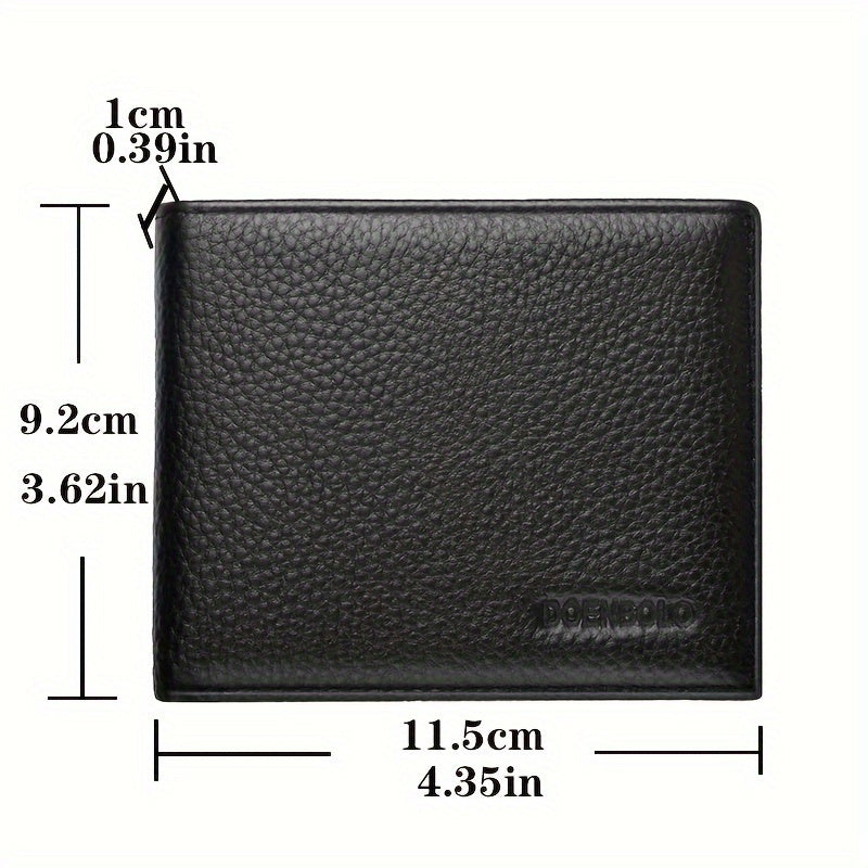 Men's Genuine Multi-functional Leather Wallet