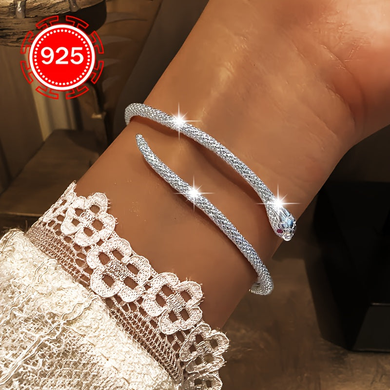 Silver Low Allergy Fashion Open Bracelet