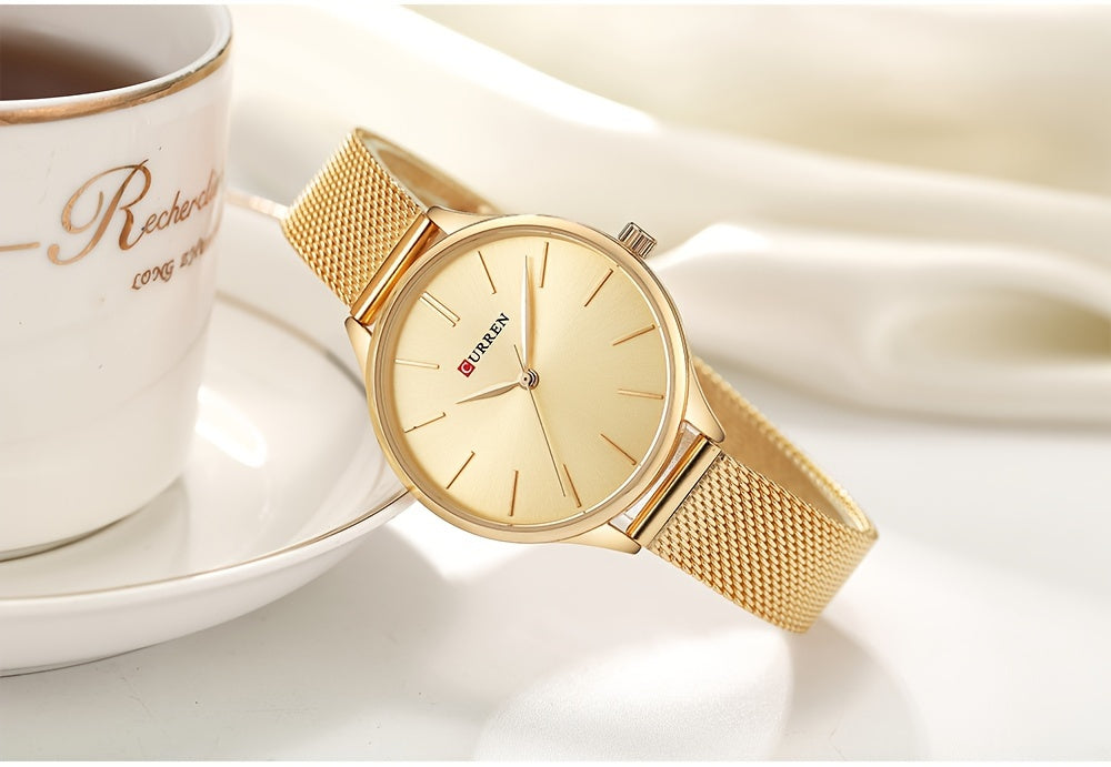 The CURREN Ladies' gold Watch