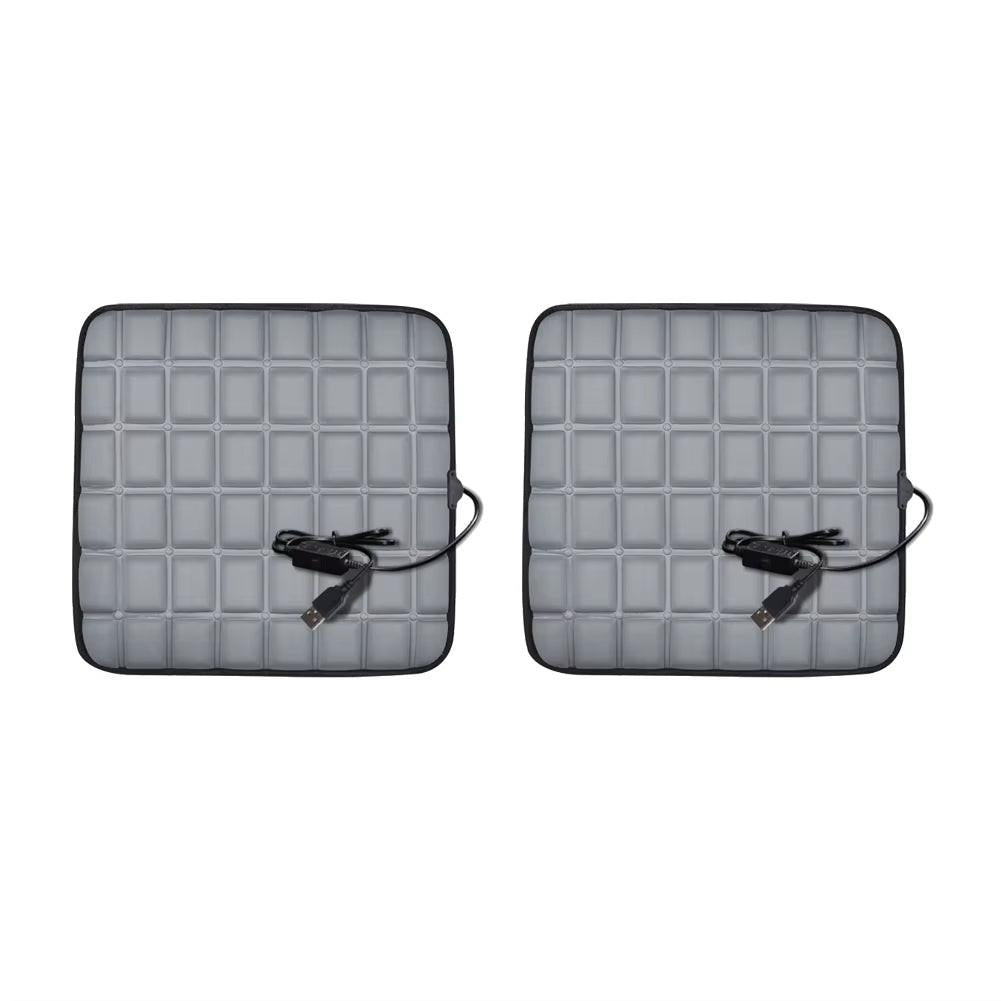 USB Heated Car Seat Cushion – Fast Heating Pad for Car, Home & Office (43×43cm)