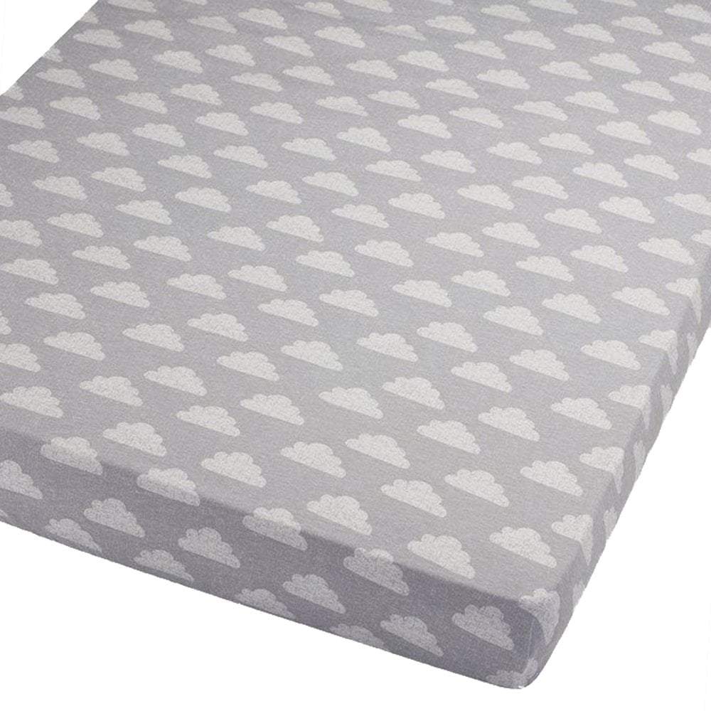 Cot Fitted Sheet 100% Cotton 120x60cm - Pack Of 2