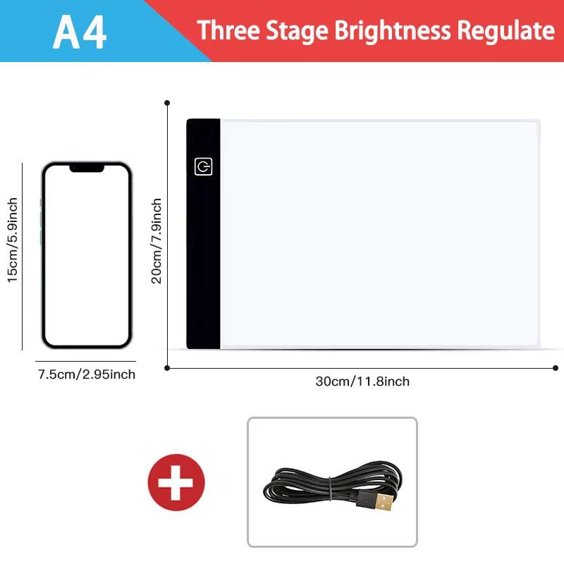Spark Imagination – Dimmable LED Drawing Pad for Kids & Creatives