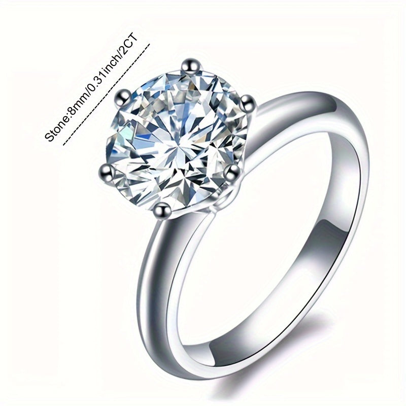 Luxury Carat Engagement and Wedding Ring