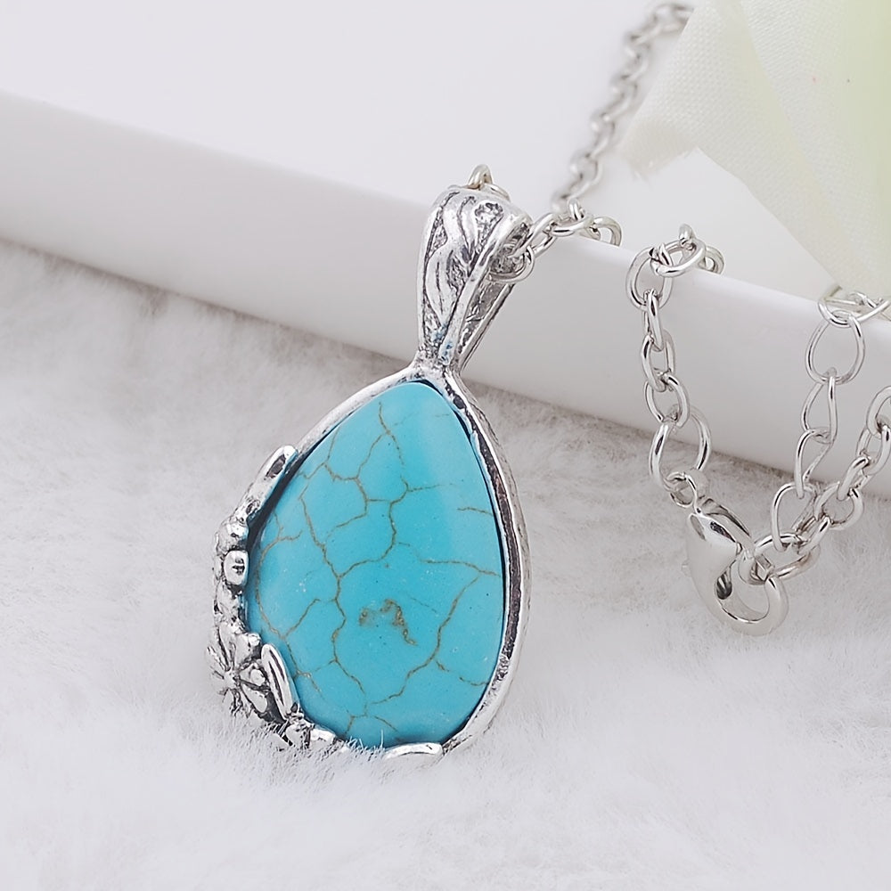 Turquoise Pendant Necklace