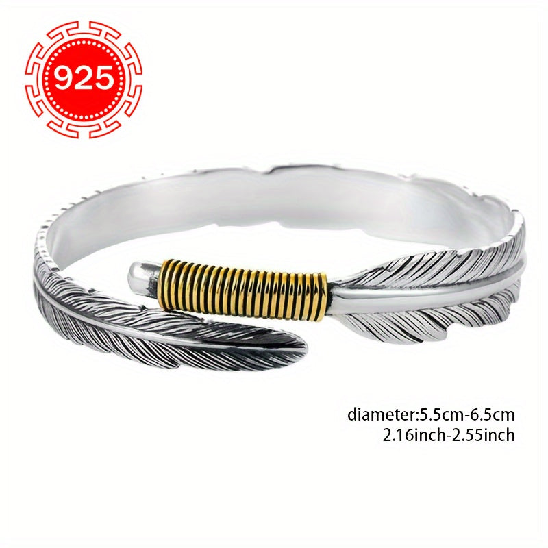 Silver Low Allergy Fashion Open Bangle