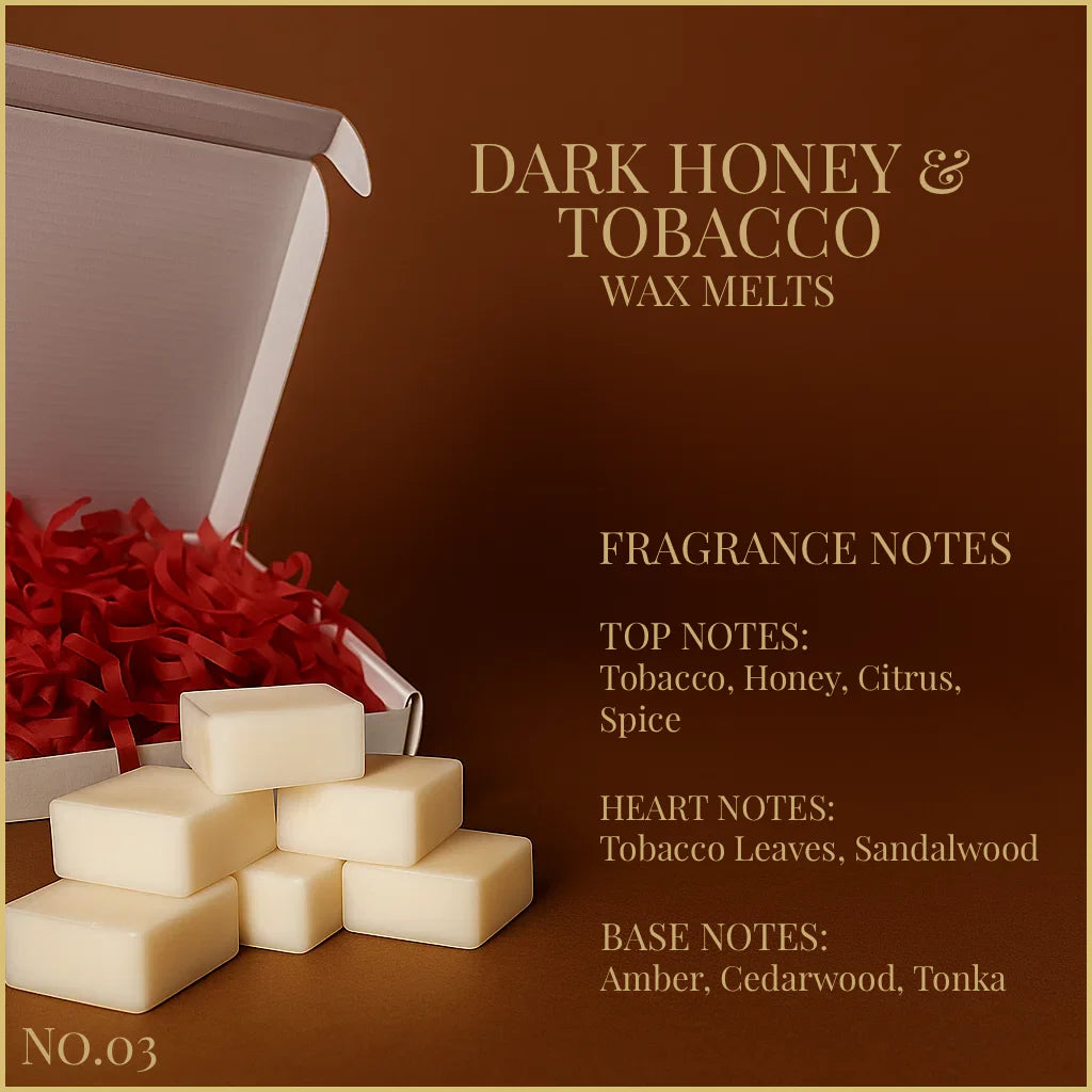 Dark Honey & Tobacco - Wax Melts 65g