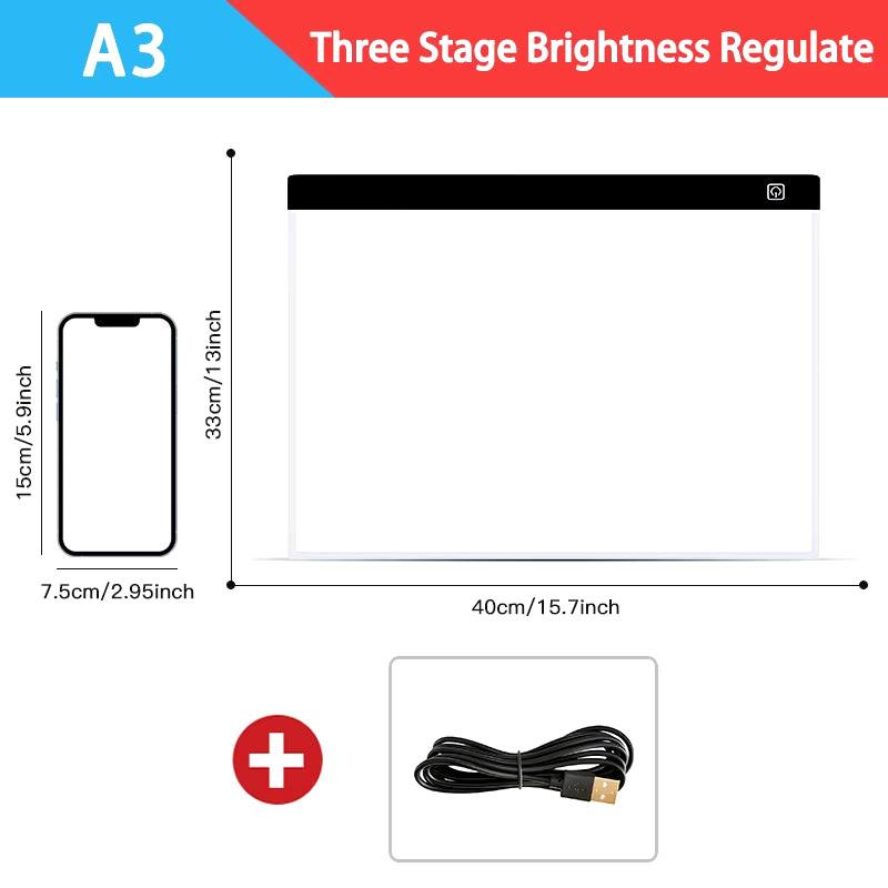 Spark Imagination – Dimmable LED Drawing Pad for Kids & Creatives
