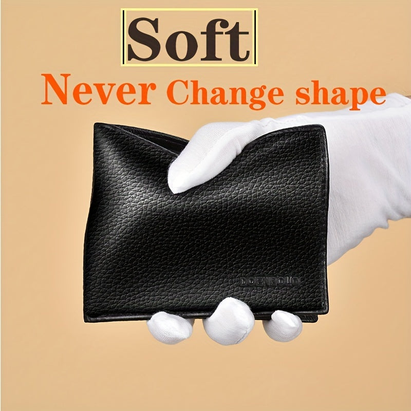 Men's Genuine Multi-functional Leather Wallet