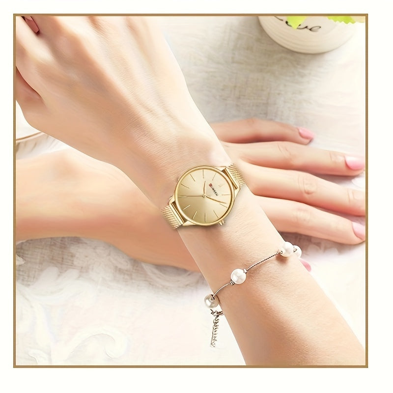 The CURREN Ladies' gold Watch