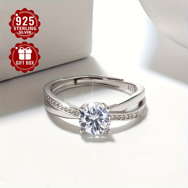 Beautiful Sterling Adjustable Ring