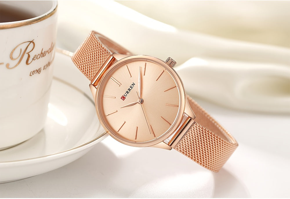 The CURREN Ladies' gold Watch