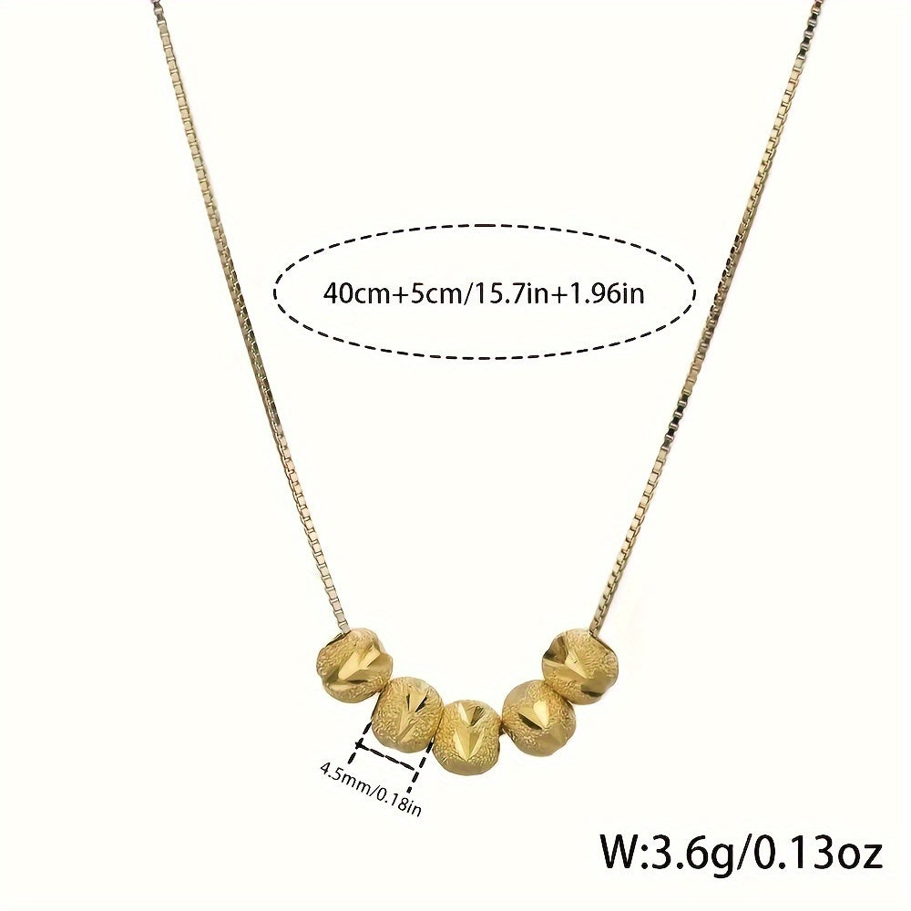 A Lesser-than-luxury gold Necklace