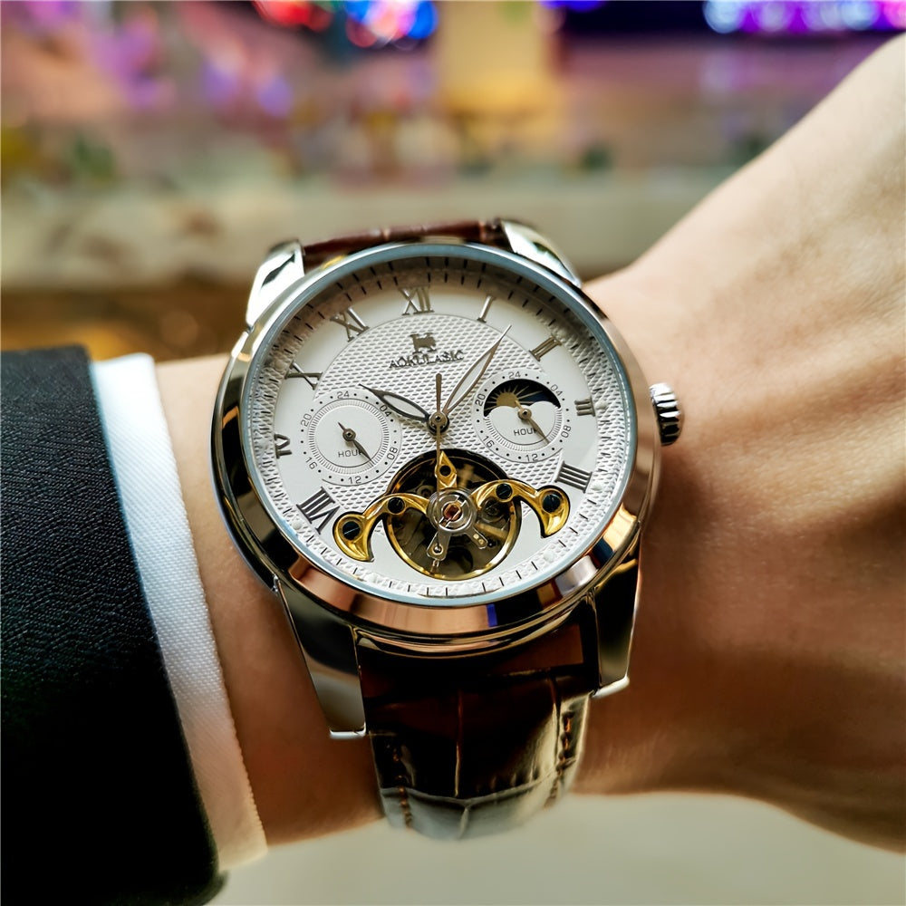 Automatic Tourbillon Mechanical Watch