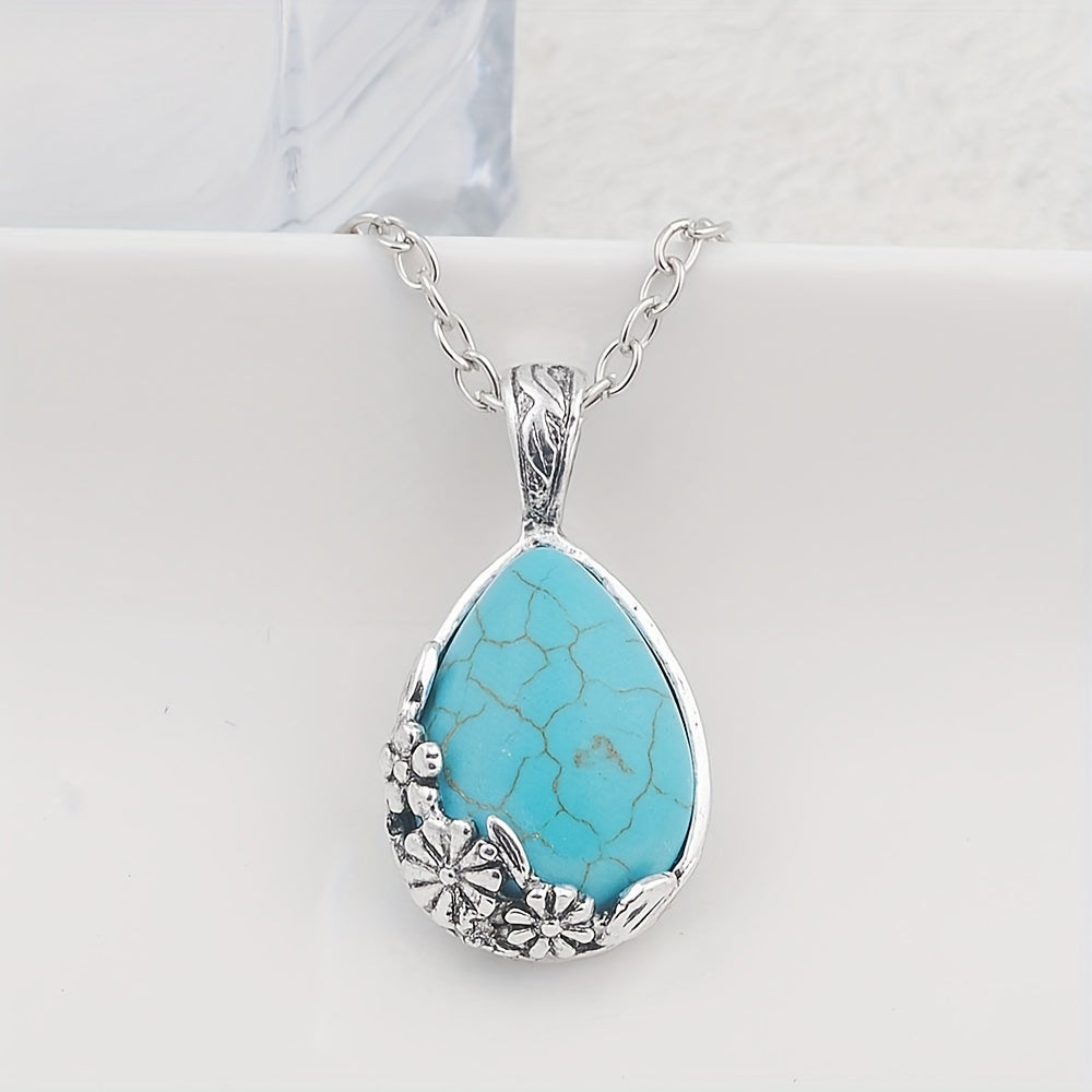 Turquoise Pendant Necklace