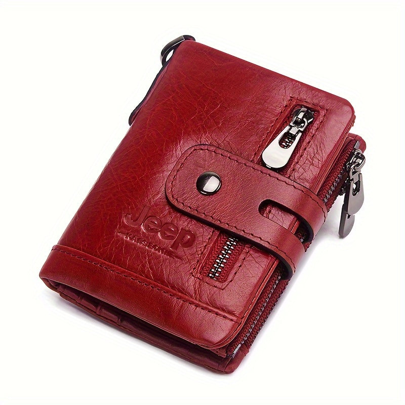 Men's RFID Blocking Genuine Leather Wallet