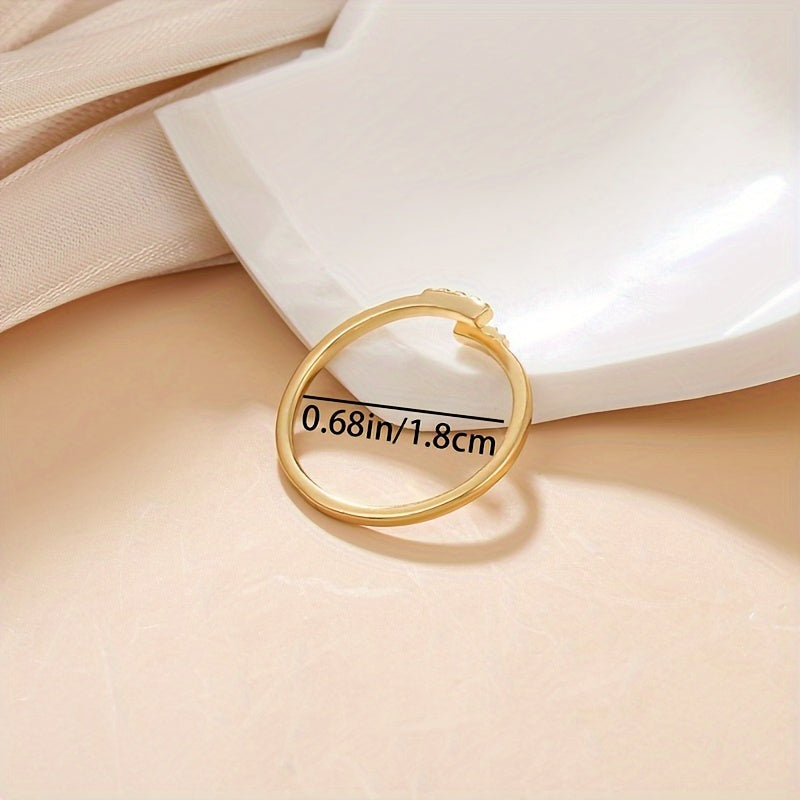 Adjustable Luxury Holiday Decor Ring