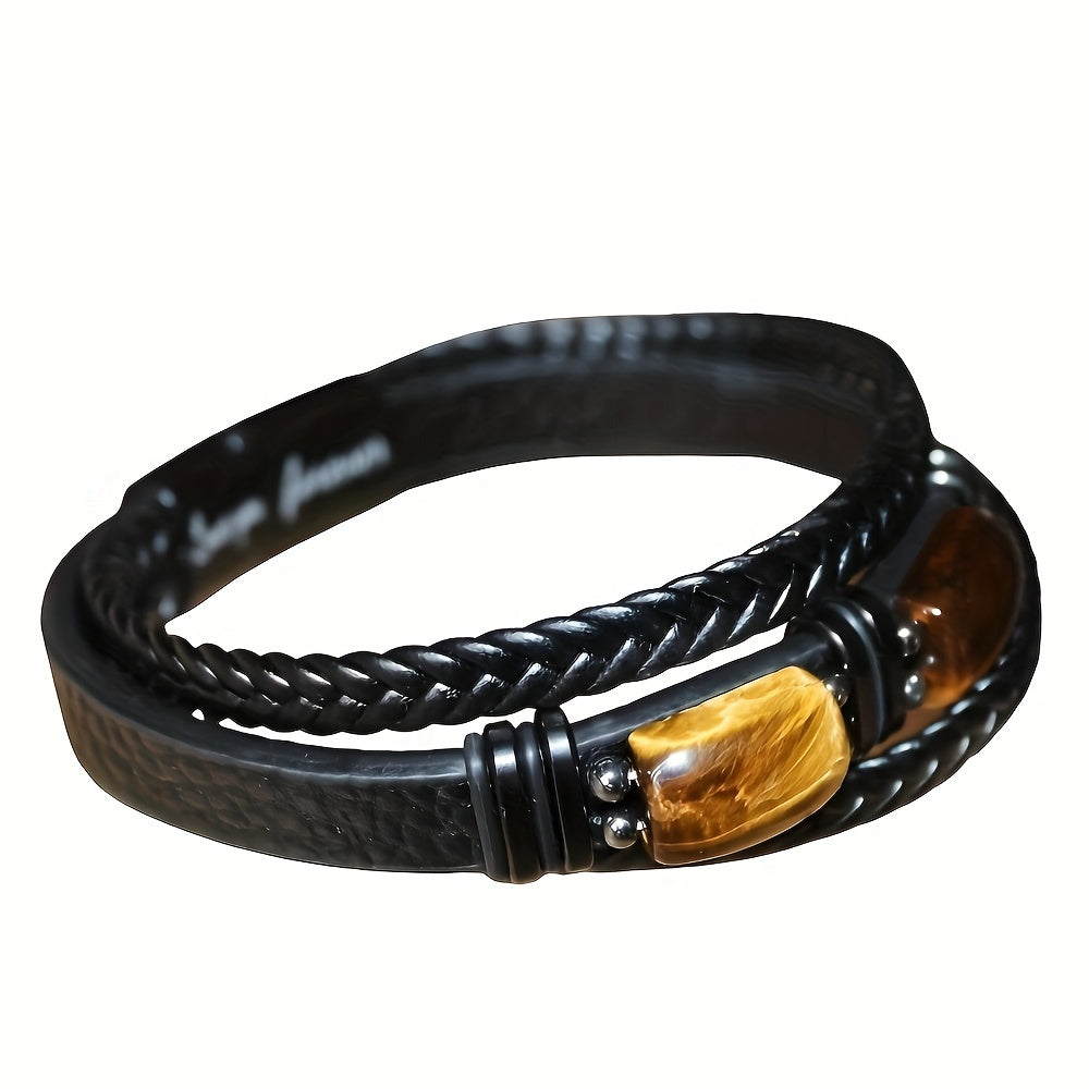 Stylish Men's Multi-Layer Braided Bracelet