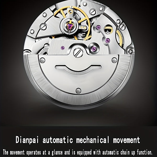 Dianpai Men'S Luxury Fashion Automatic Mechanical Watch