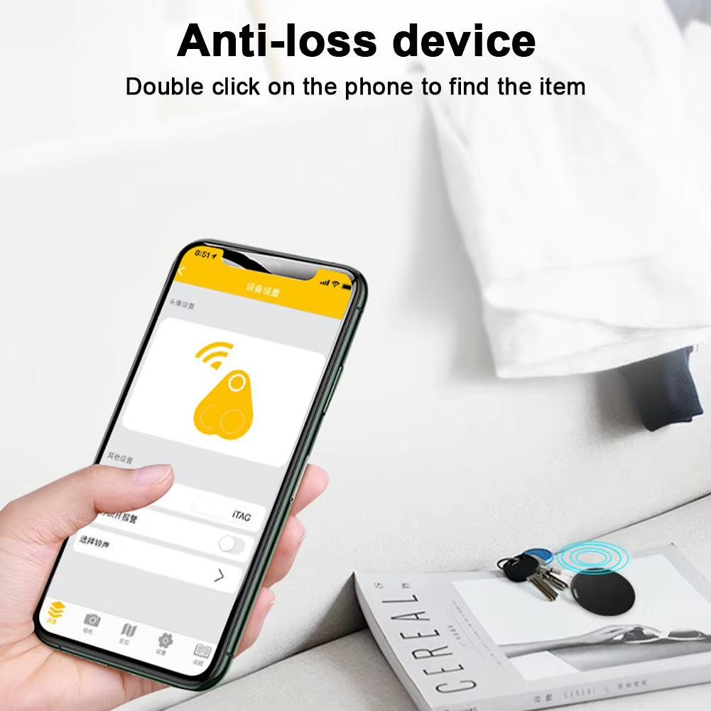 Never Lose What Matters – Mini GPS Tracker & Bluetooth Finder for Keys, Pets, Kids & Valuables