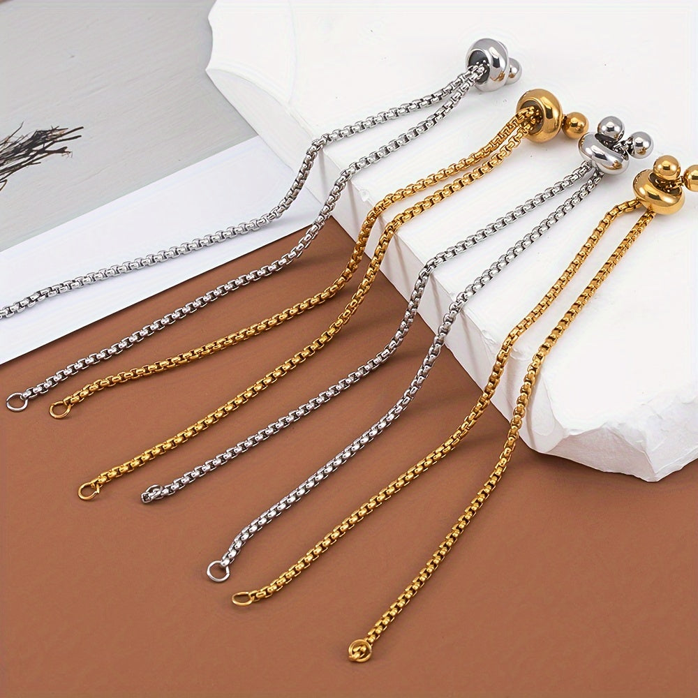 Stainless Steel Slider Bracelet Chain