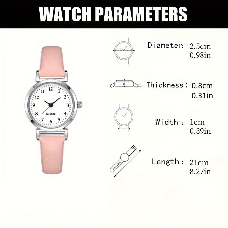 Fashionable Minimalist Quartz Wristwatch