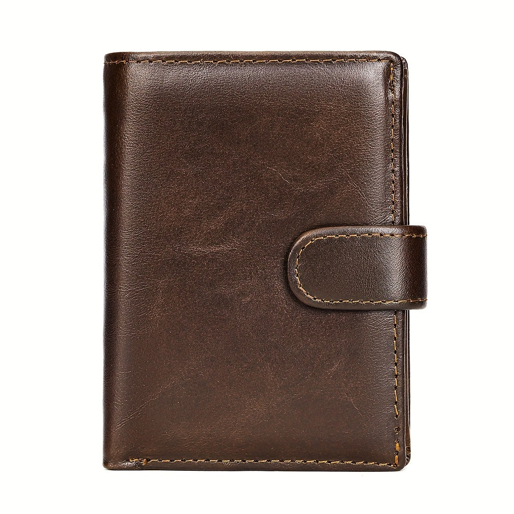 NIUCUNZH Men's Genuine Leather Wallet