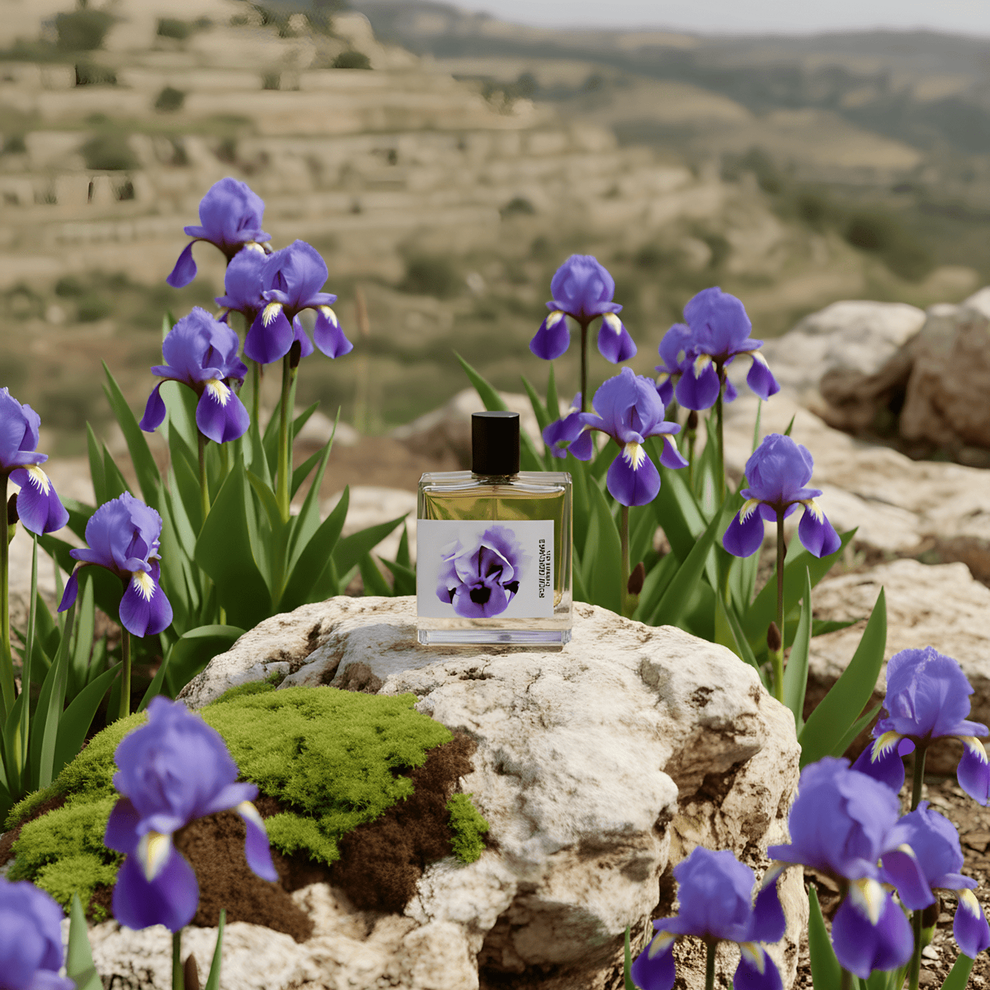 Faqqua Iris: A Scent for Gaza 30ml | Royal Iris and Oak Moss