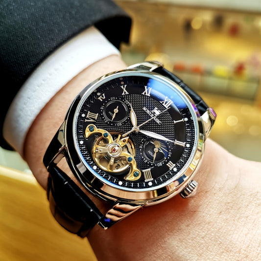 Automatic Tourbillon Mechanical Watch