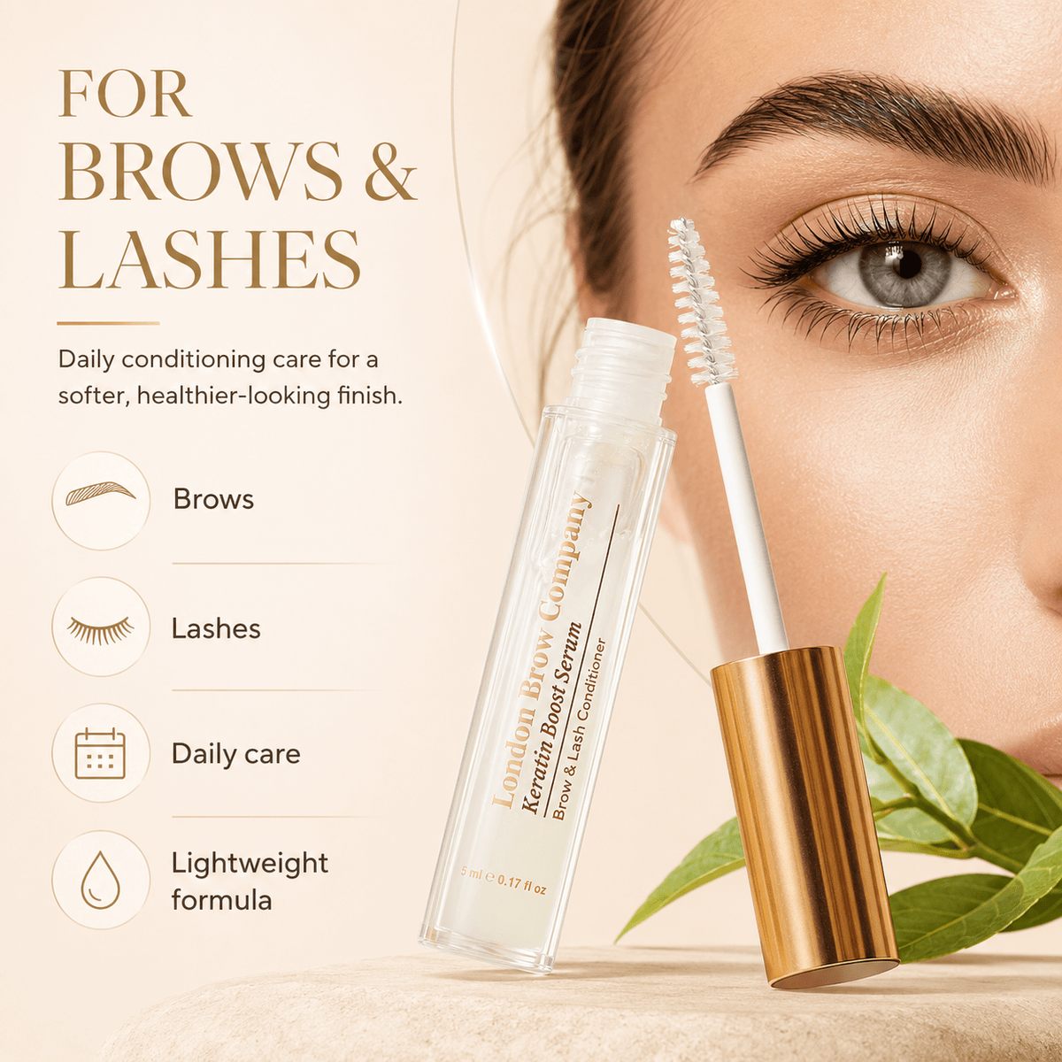 Keratin Brow & Lash Boost Serum | London Brow