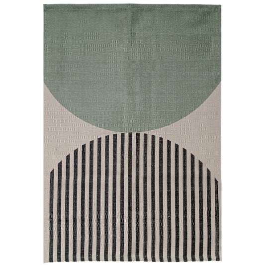 OLIVIA ROCCO Printed Rug Amphi Colour Non Slip Soft Durable Floor Rug For Living Room