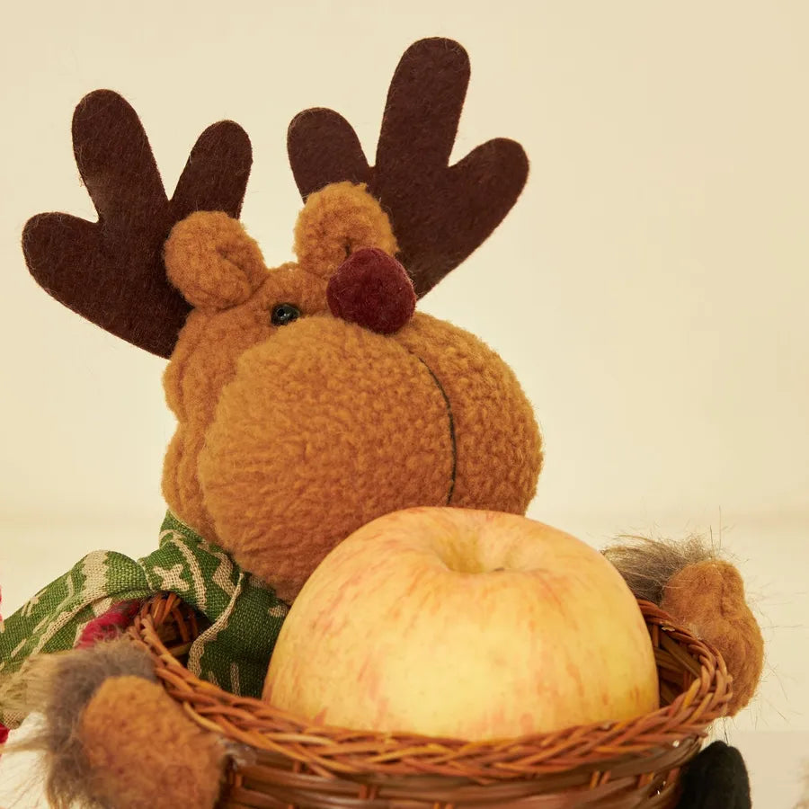 Christmas Cute Doll Party candy basket