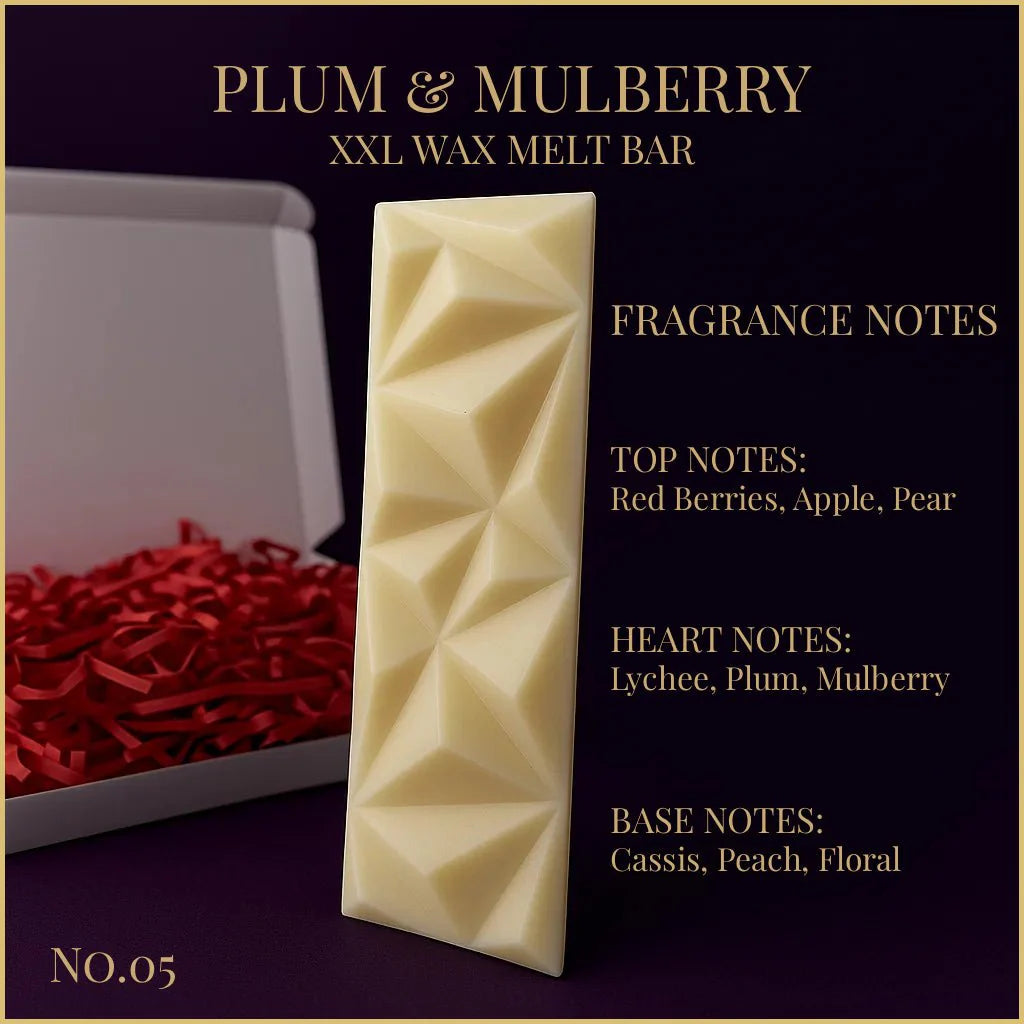 Plum & Mulberry - XXL Wax Melt Bar 100g