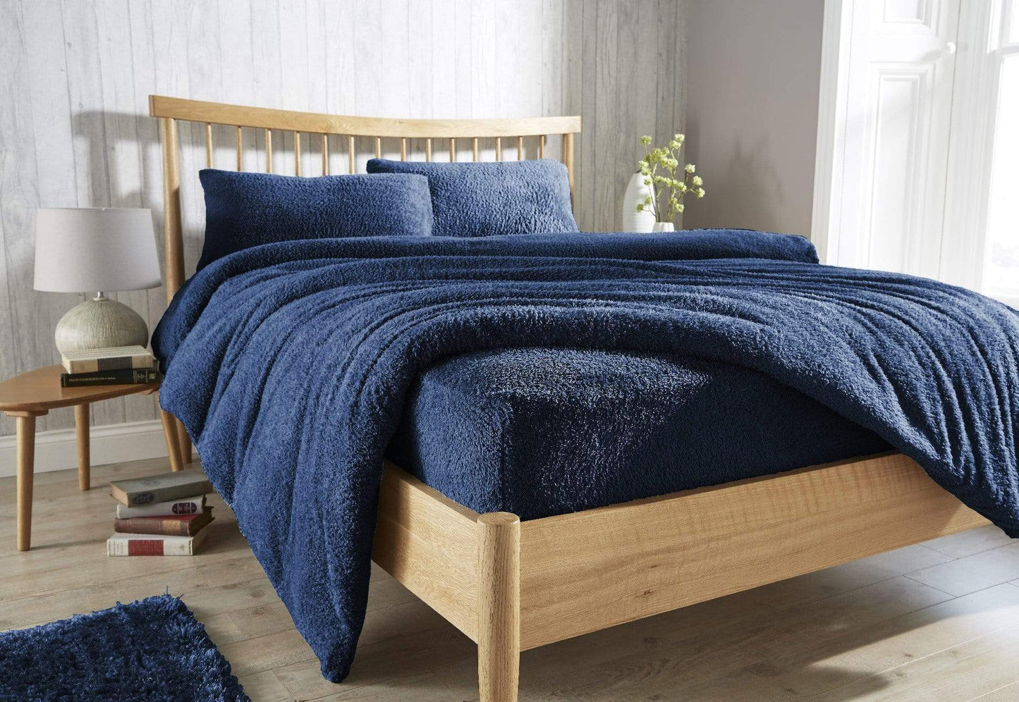 Teddy Fleece Extra Deep Fitted Sheet Plush Super Soft Warm Bedding for Winter Snug Fit Elastic Edges Multiple Sizes Stylish Colours Fluffy Bedding by OLIVIA ROCCO
