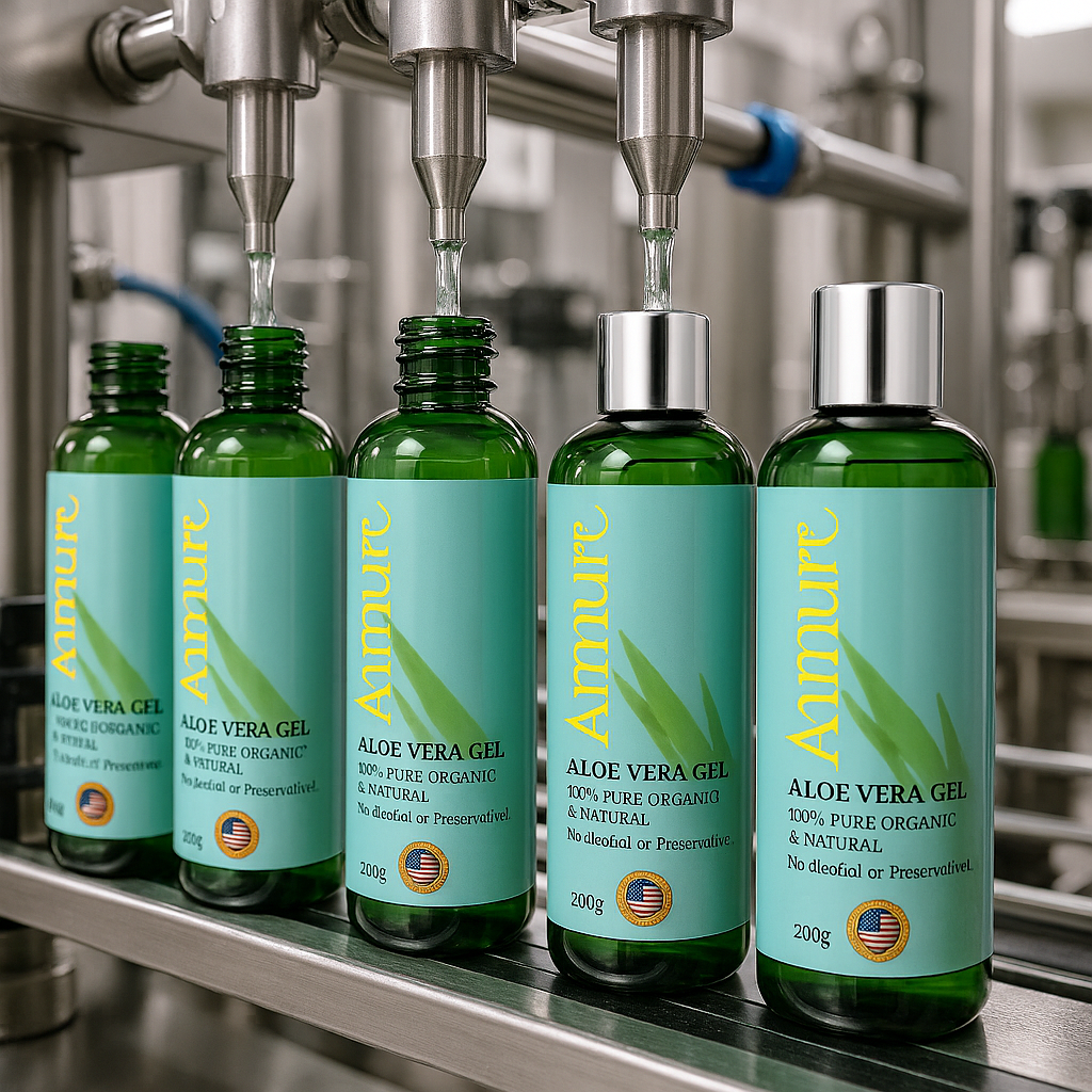 Organic Aloe Vera Gel for Natural Skin Relief & Hydration | Ammuri